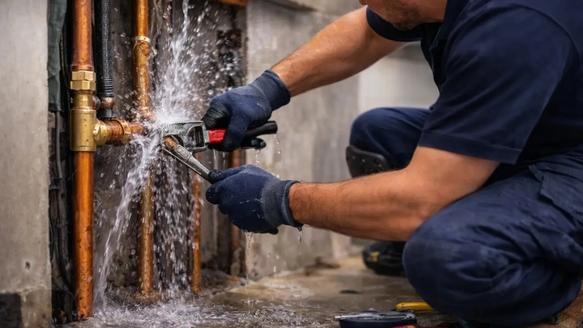 Emergency Plumber in Surrey for Burst Pipe Repair