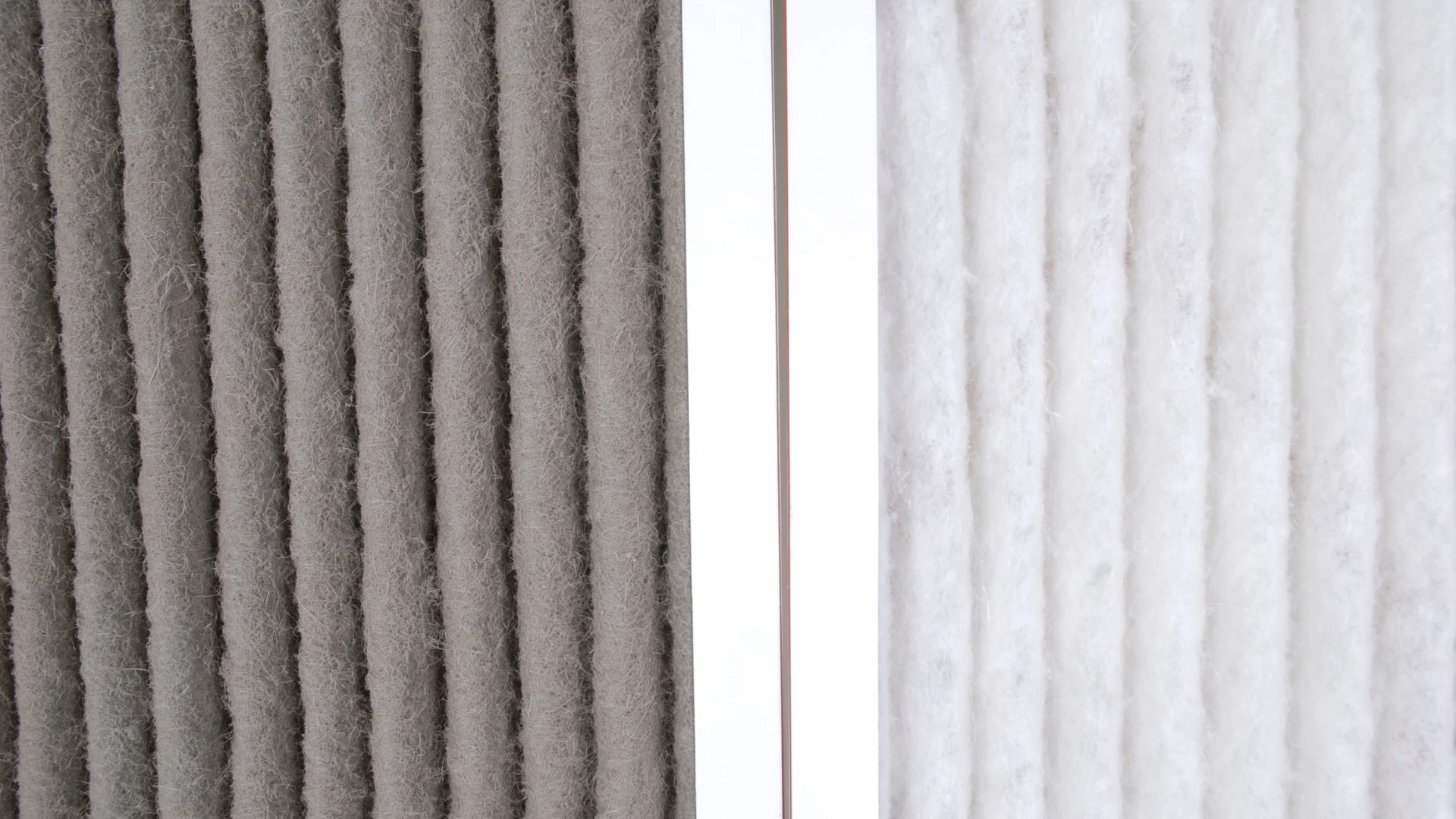 Close-up of an air-filter surface